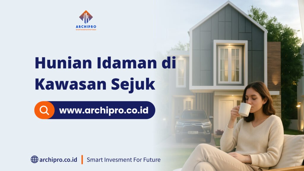 hunian idaman di kawasan sejuk