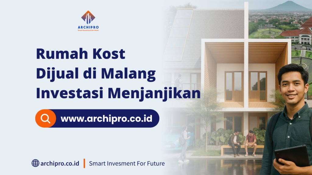 rumah kost dijual di kota malang