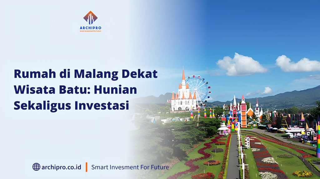 Rumah di Malang Dekat Wisata Batu Hunian Investasi