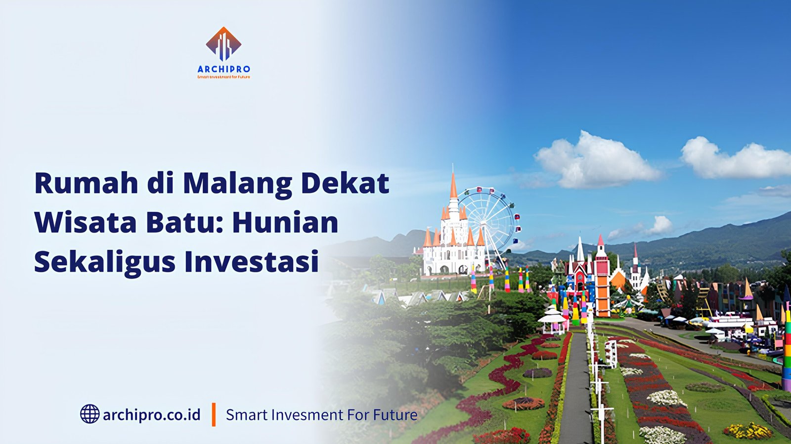 Rumah di Malang Dekat Wisata Batu Hunian Investasi